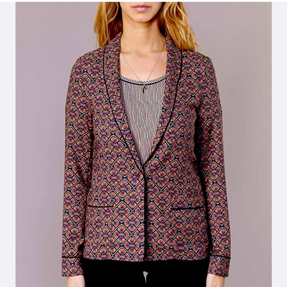 Scotch & Soda Printed Pyjama Blazer